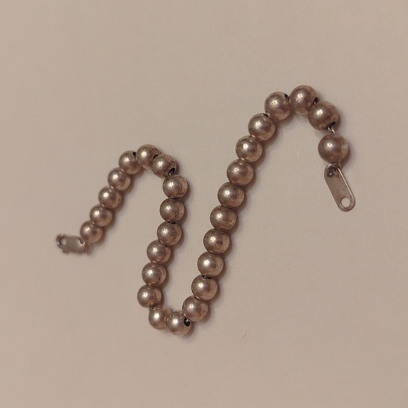 Vintage Sterling Silver Bracelet - Picture 4 of 6